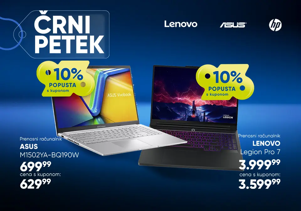 Uporabi kupon in izkoristi popust na računalnike