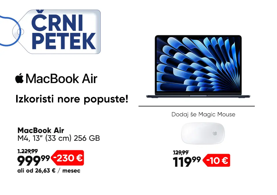 MacBook v akciji!