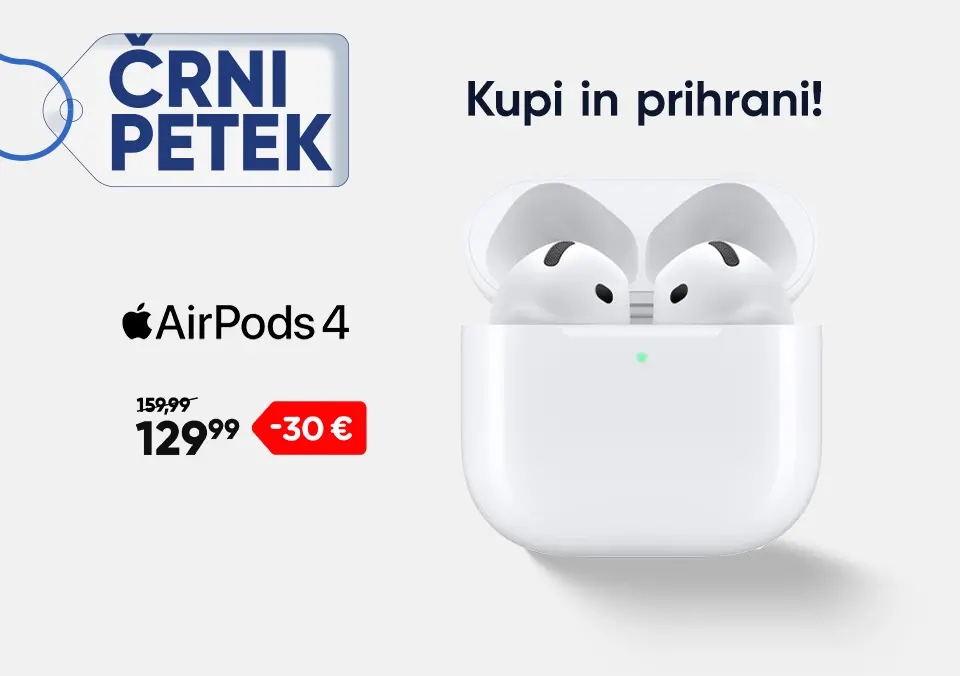 Airpods 4 v akciji!