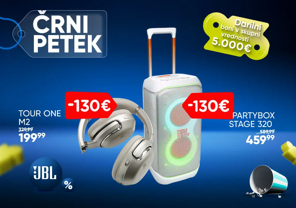 Kupi JBL In darilni boni Big Bang so lahko tvoji