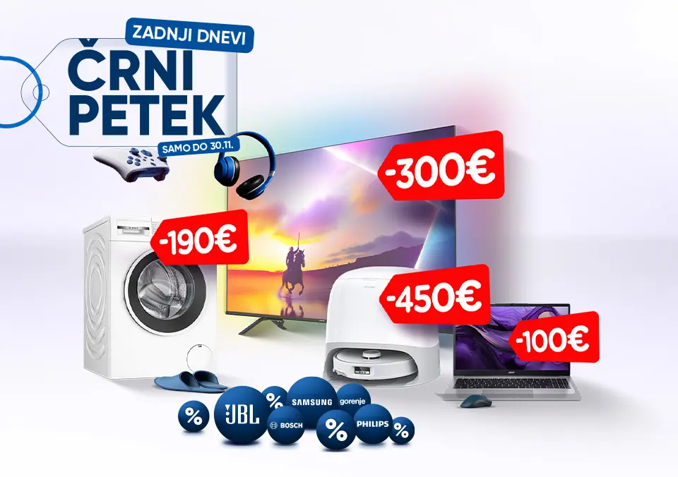 Finale ČRNEGA PETKA je tu!