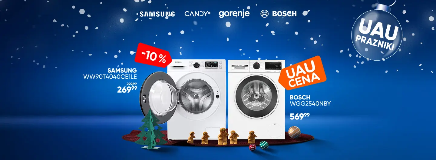UAU ponudba pralnih strojev