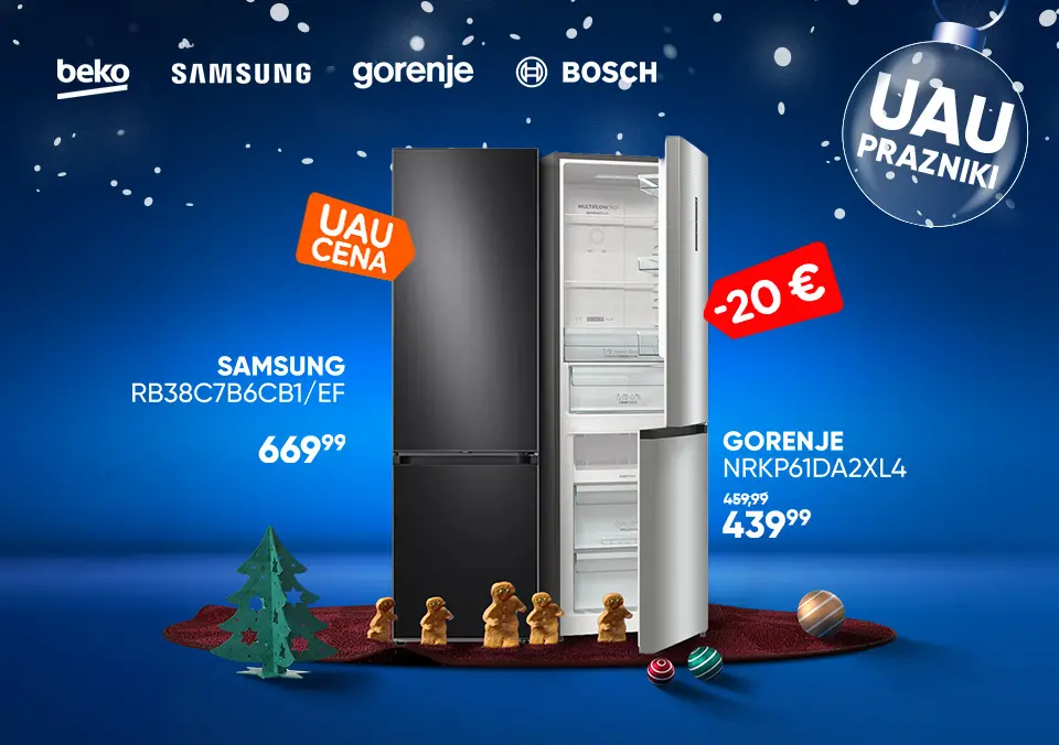 Ugodne cene zanesljivih hladilnikov