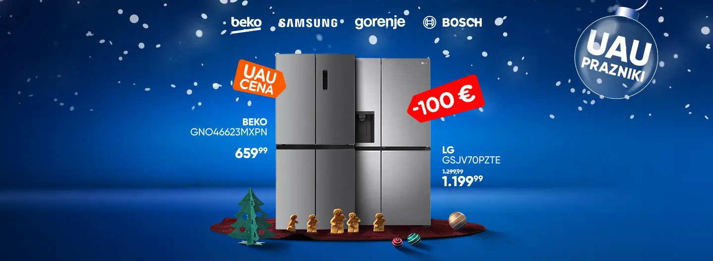 Veliki hladilniki, velike ugodnosti