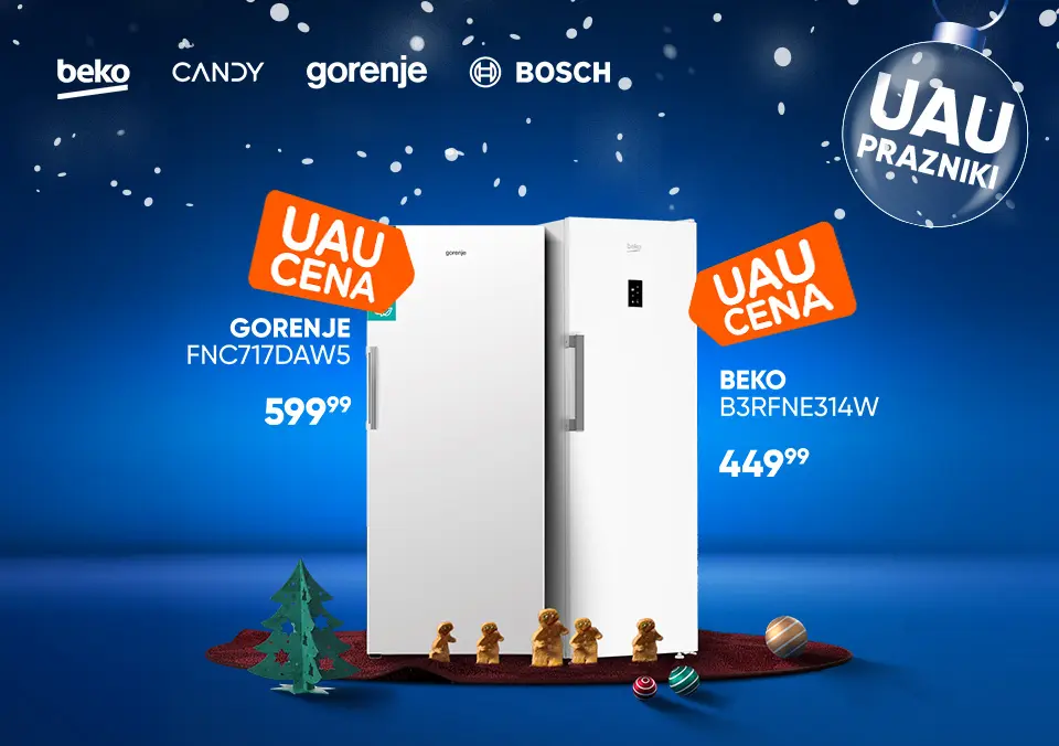 Decembrske ponudbe zamrzovalnikov