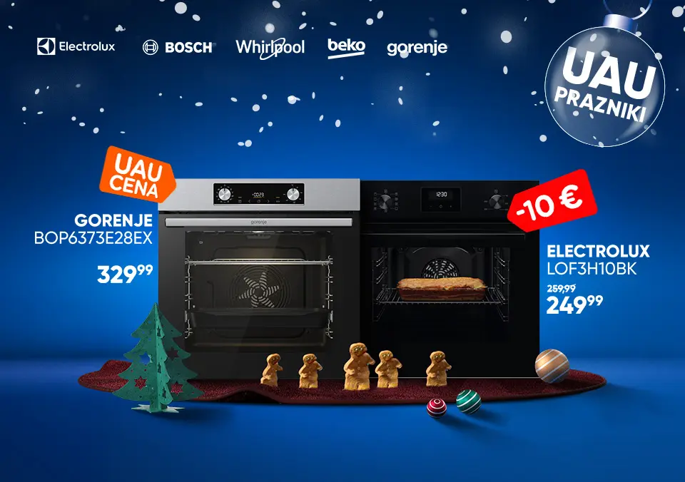 Široka izbira pečic po najboljših cenah