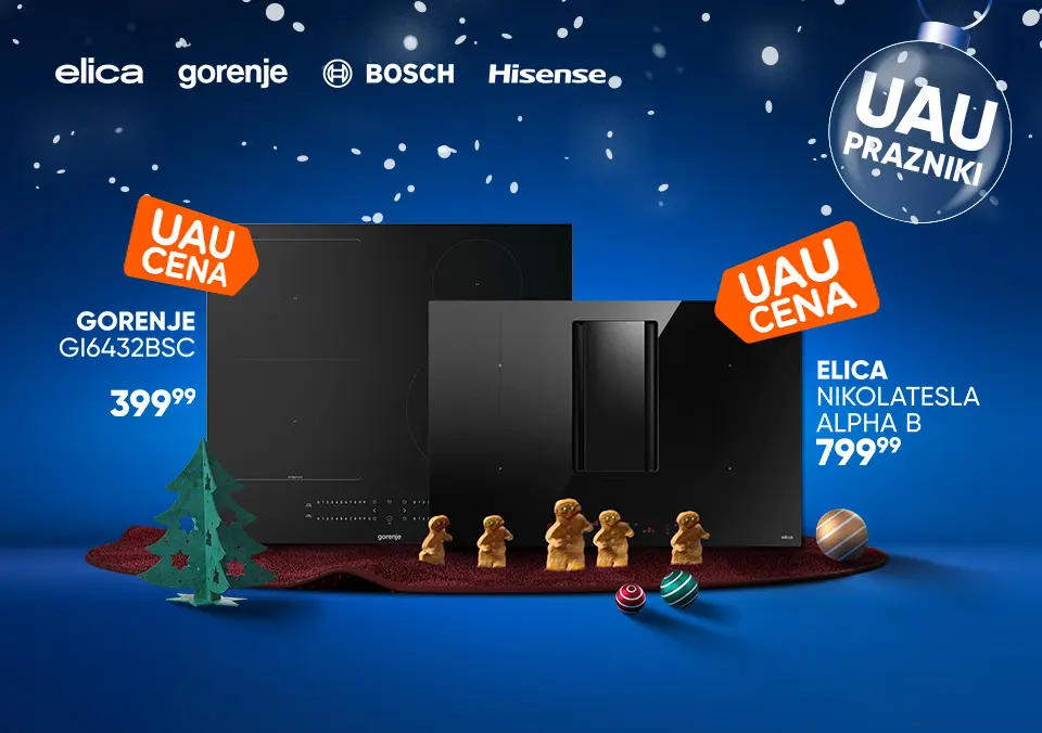 Praznična ponudba kuhalnih plošč