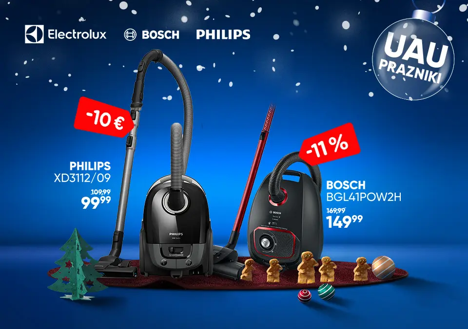 Izjemne ponudbe klasičnih sesalnikov