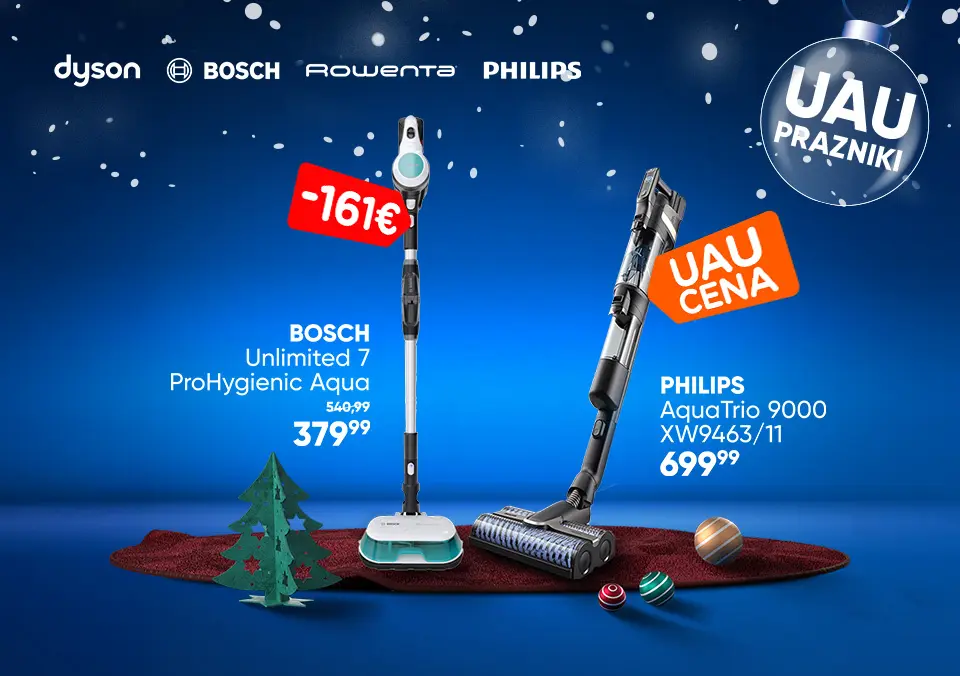 Pokončni sesalniki po super cenah