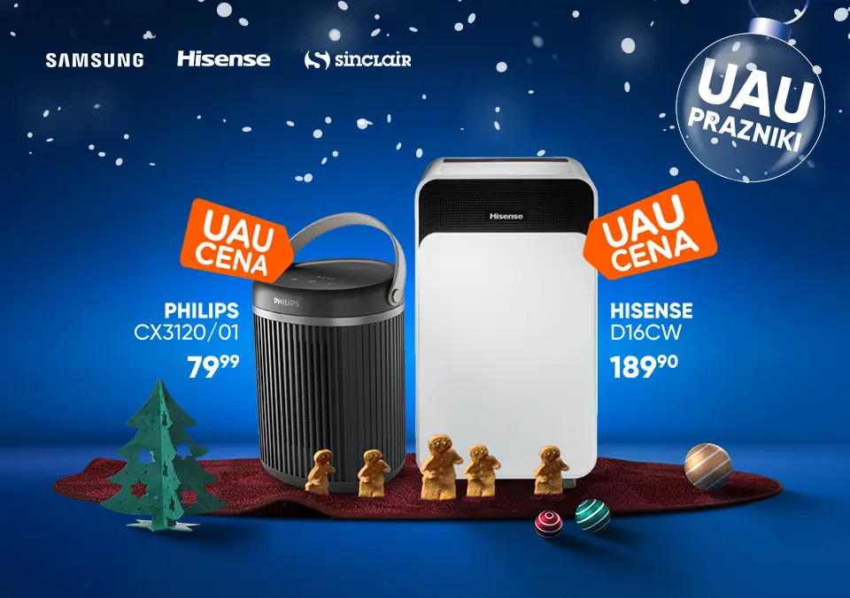 Čist zrak po super prazničnih cenah