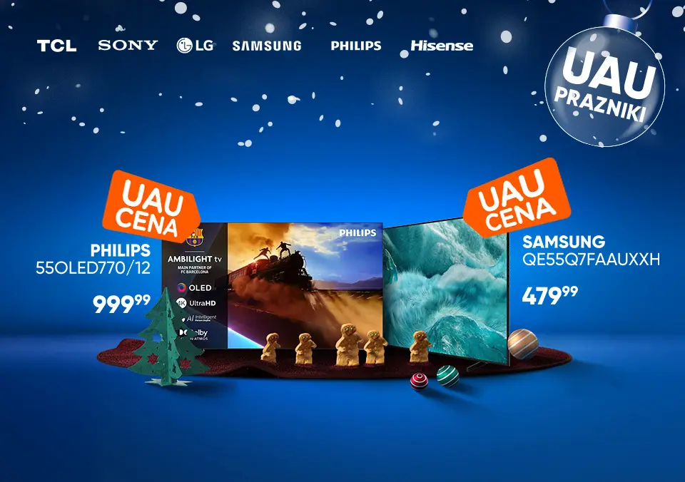 Super cene pametnih televizorjev