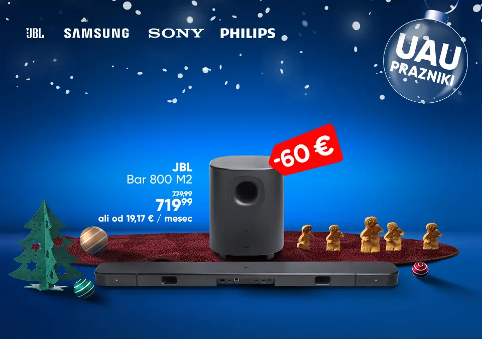 Hišni kino po top prazničnih cenah