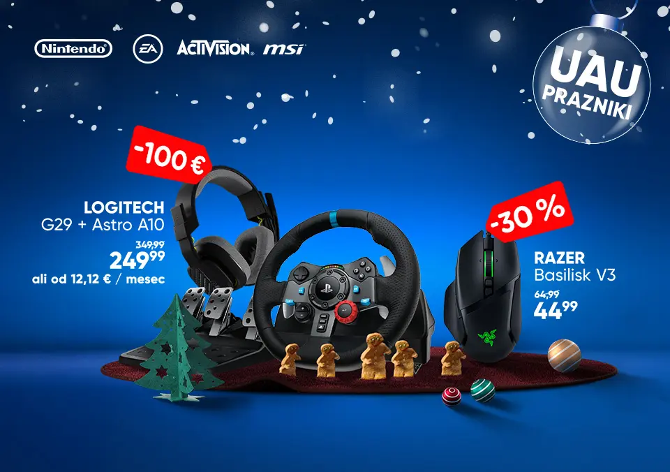 Decembrske ponudbe gaming opreme