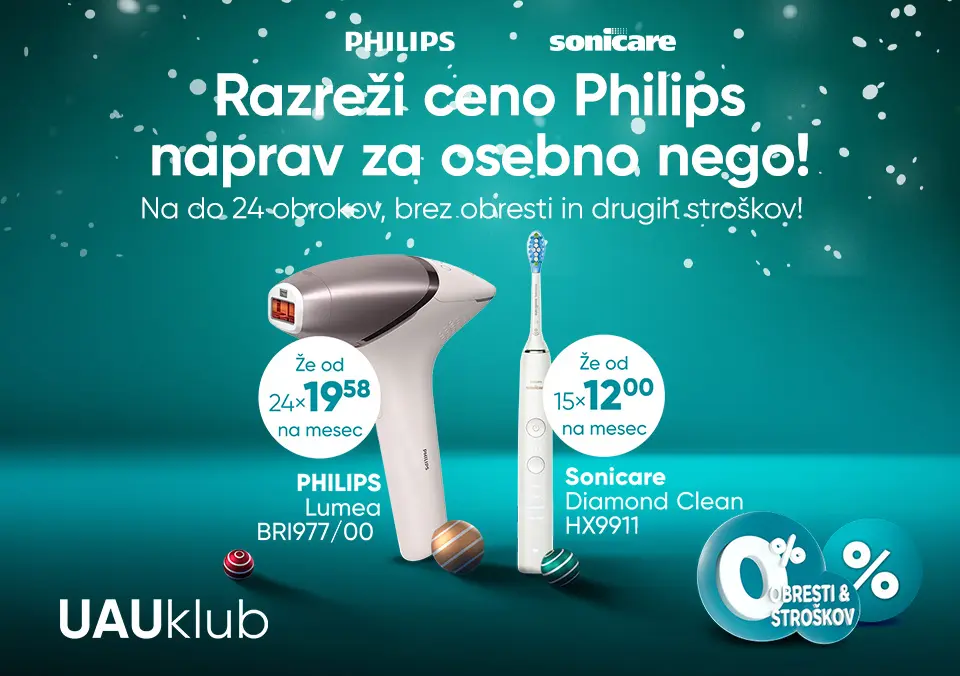 Razreži ceno Philips naprav za osebno nego!