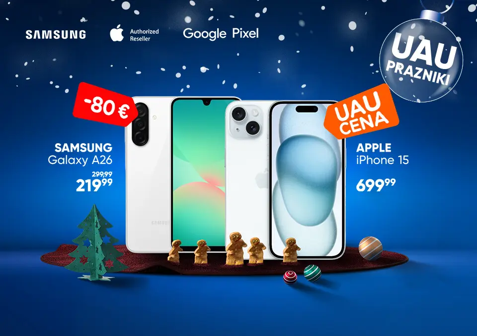 Najboljše decembrske ponudbe mobilnih telefonov