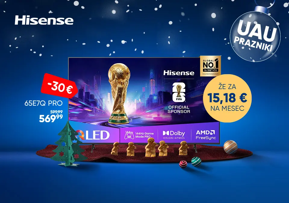 Hisense TV po vrhunskih cenah!