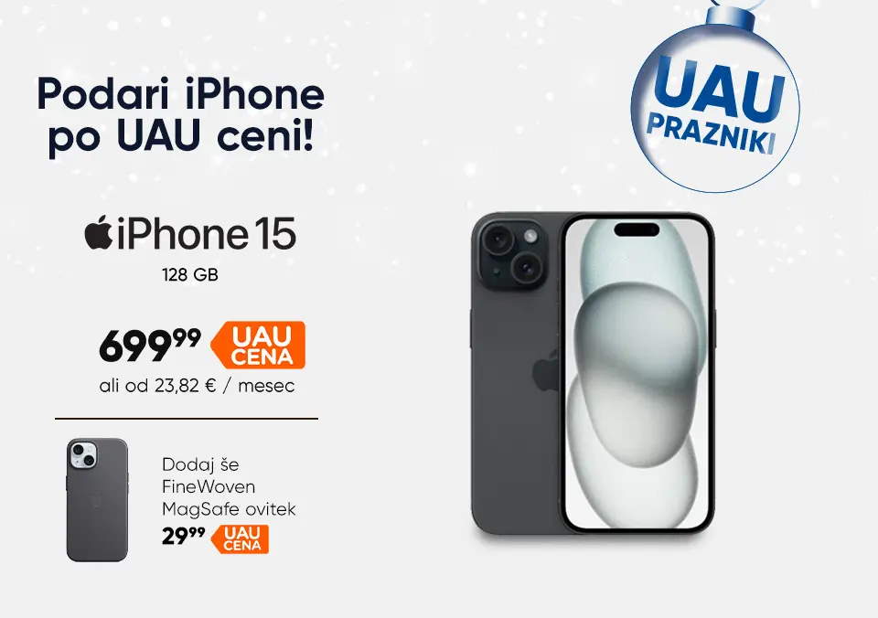 Podari iPhone po UAU ceni!