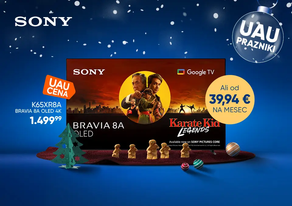 Osupljive UAU cene Sony televizorjev.