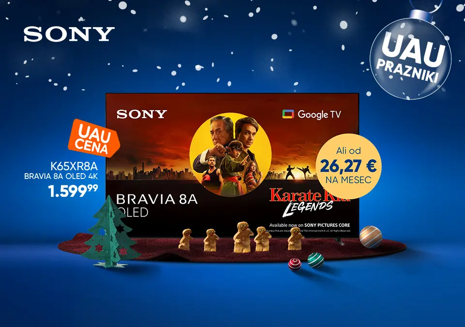 Osupljive UAU cene Sony televizorjev.