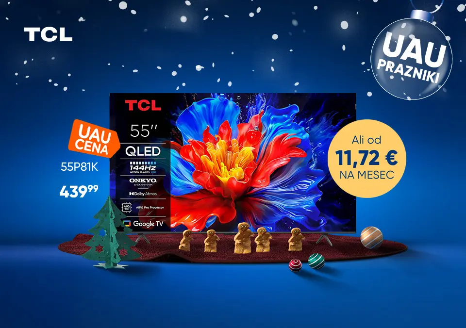 Nore UAU cene TCL televizorjev!