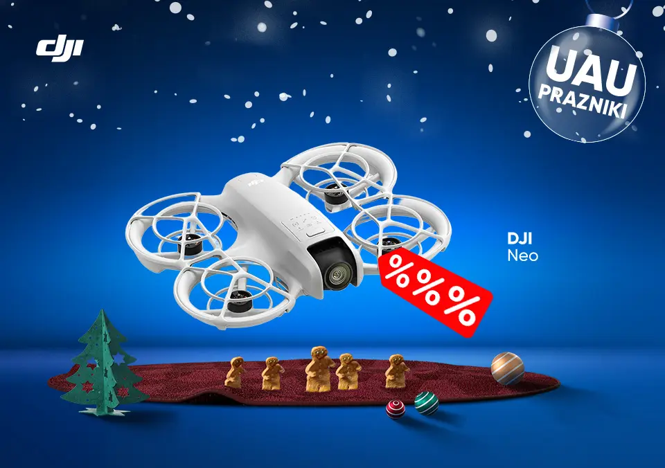 DJI droni po prazničnih cenah