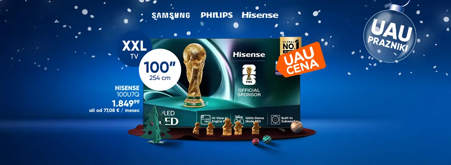 Veliki zasloni po majhnih cenah