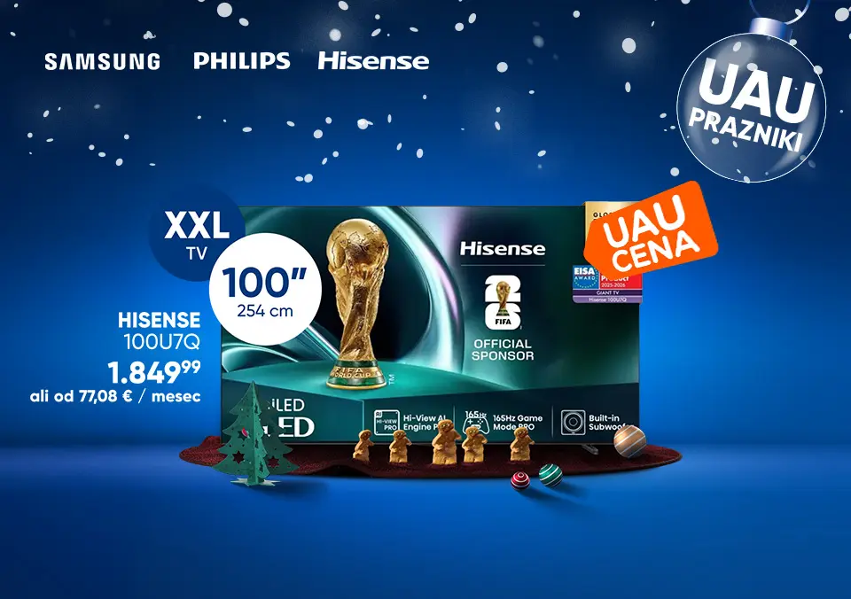 Veliki zasloni po majhnih cenah