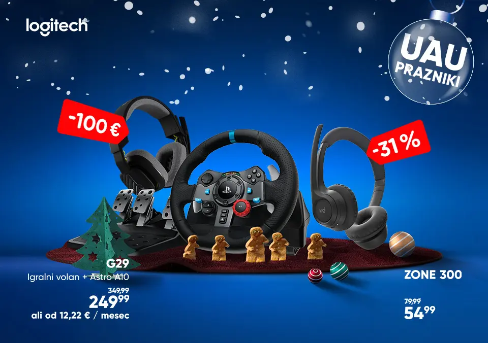 Akcijska ponudba Logitech opreme!