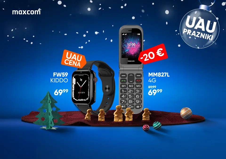 Telefoni in ure po prazničnih cenah!