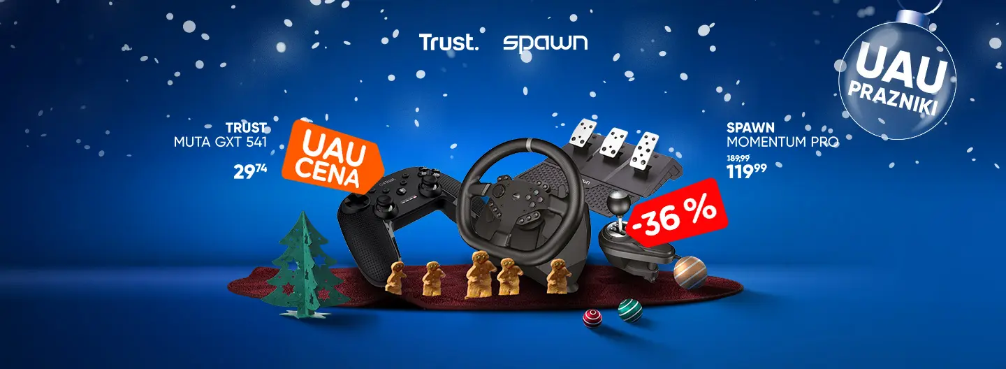 Gaming dodatki zdaj v akciji!