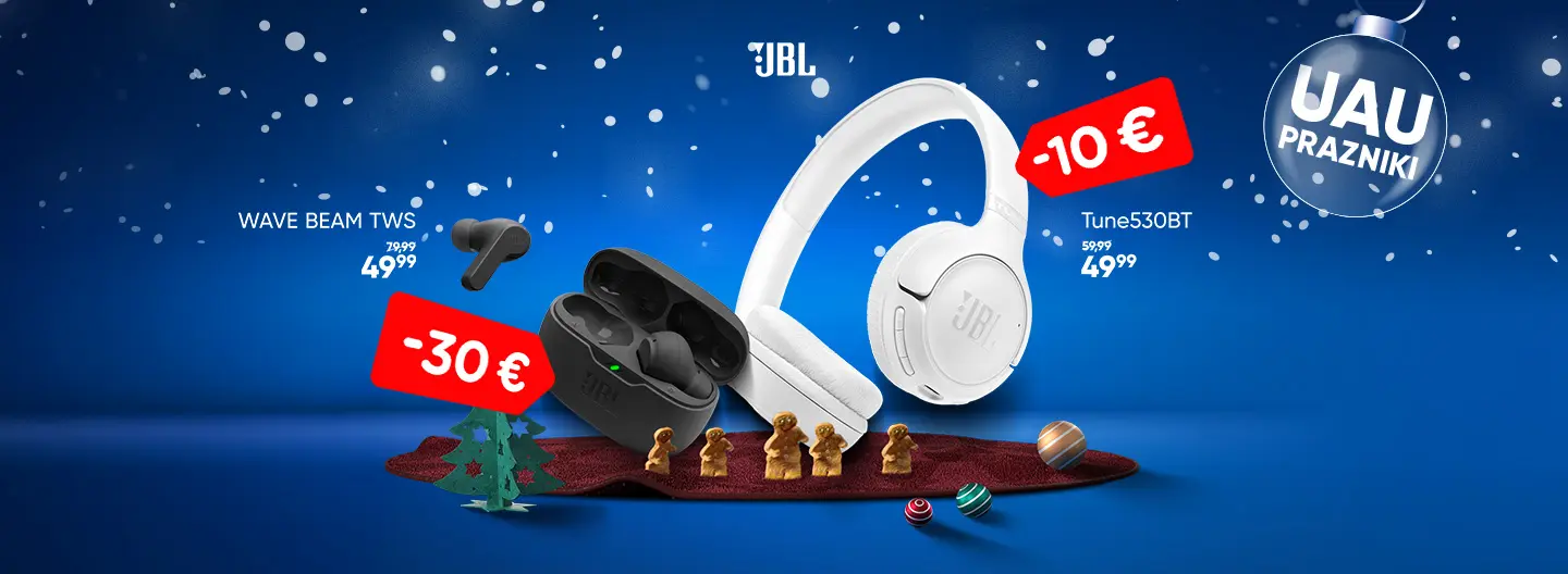JBL slušalke v akciji!