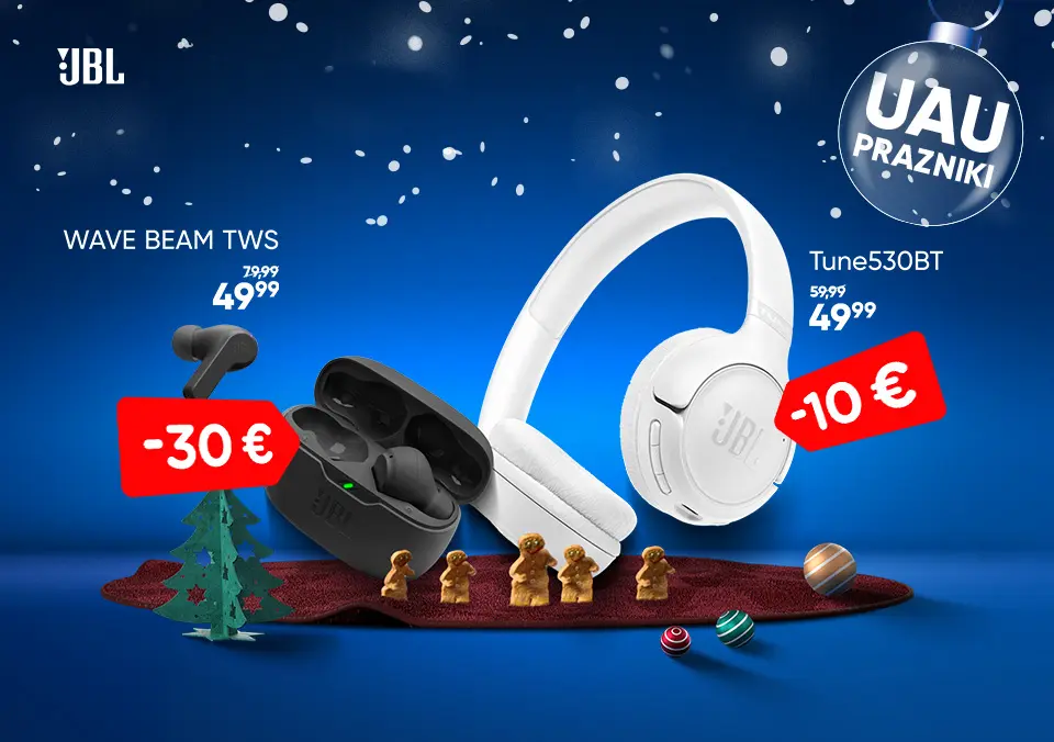 JBL slušalke v akciji!