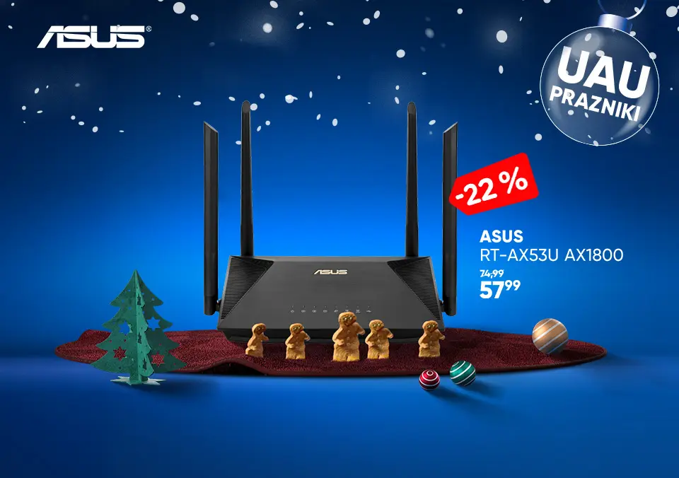 ASUS za zanesljivo delovanje!