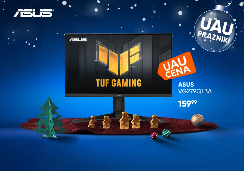 Asus monitorji zdaj še ugodneje!
