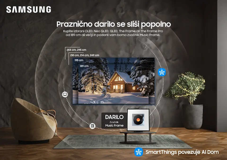 Praznično darilo se sliši popolno