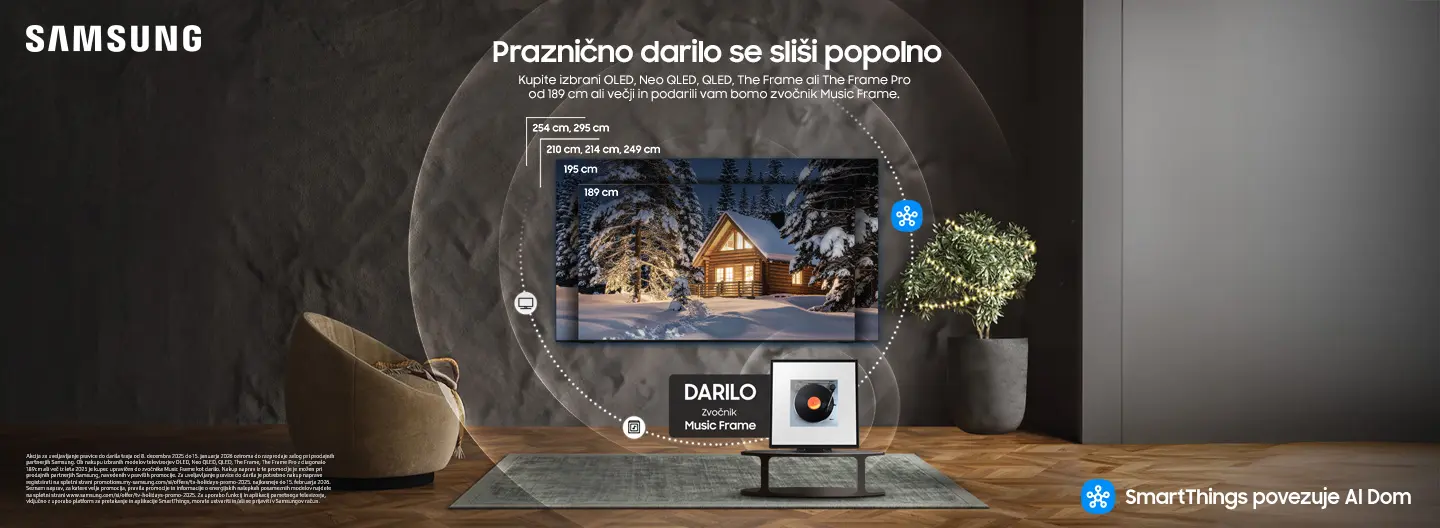 Praznično darilo se sliši popolno