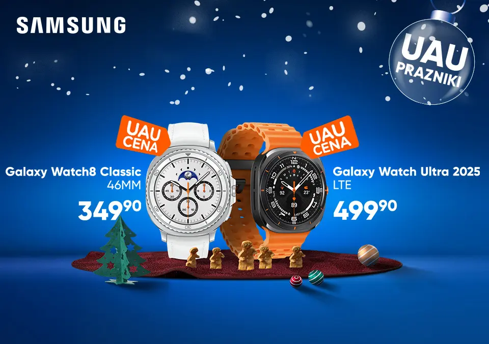Galaxy Watch po UAU ceni!