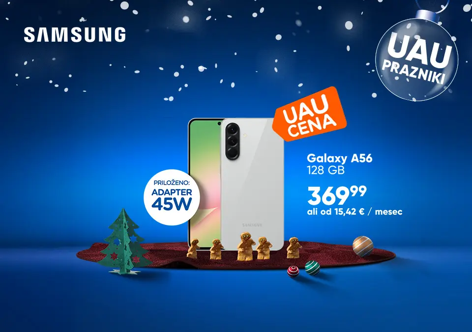 Darilo ob nakupu Galaxy A56!
