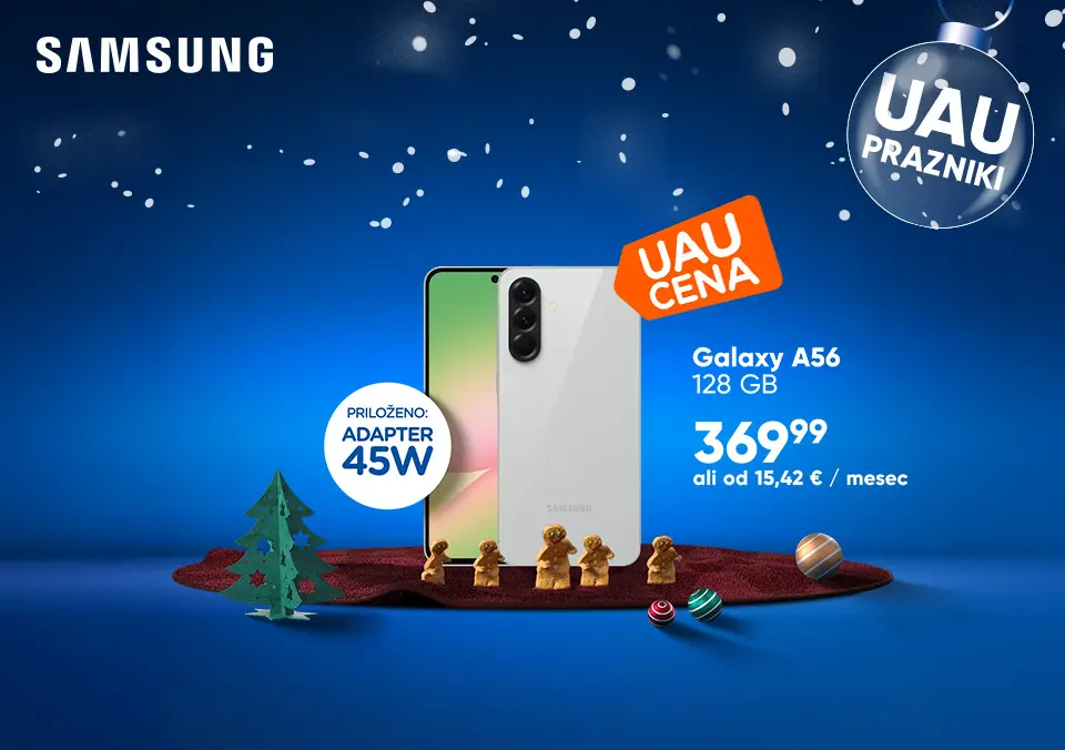 Darilo ob nakupu Galaxy A56!