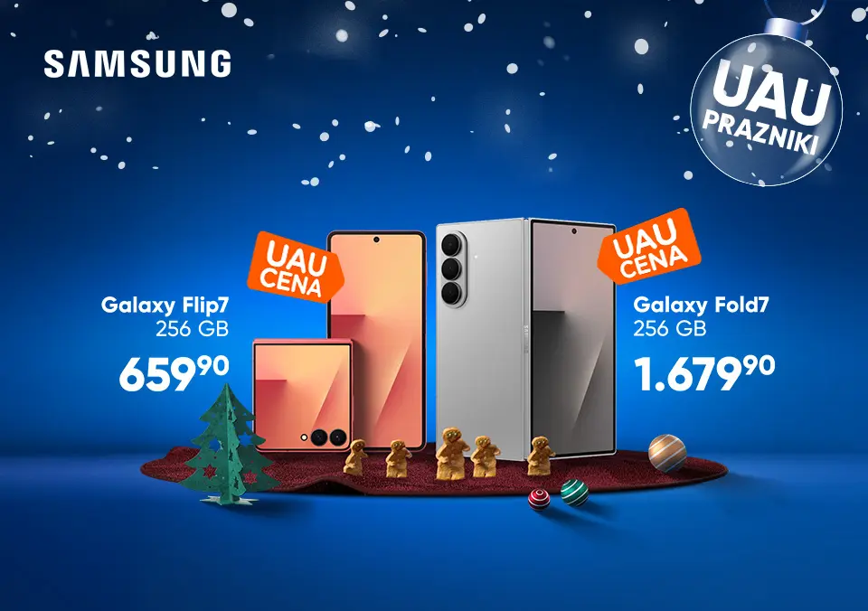 Galaxy Flip7 in Fold7 po UAU ceni!