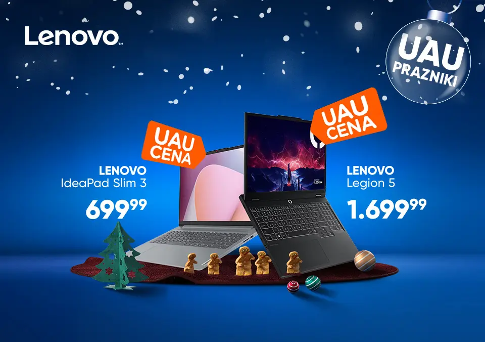 Lenovo prenosniki po UAU ceni!
