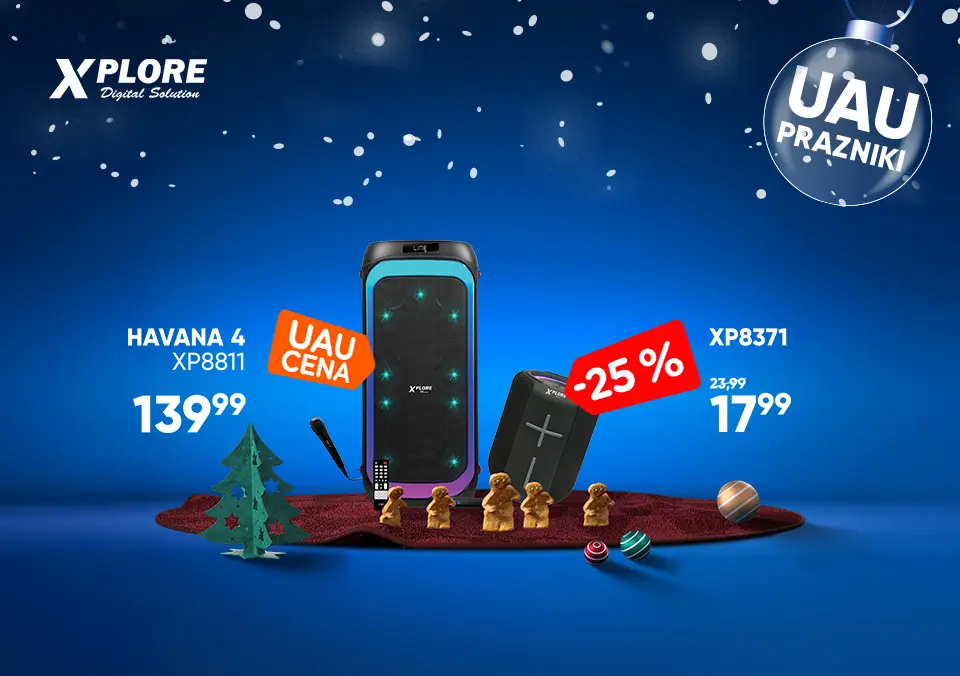 Xplore zvočniki po izjemnih cenah!