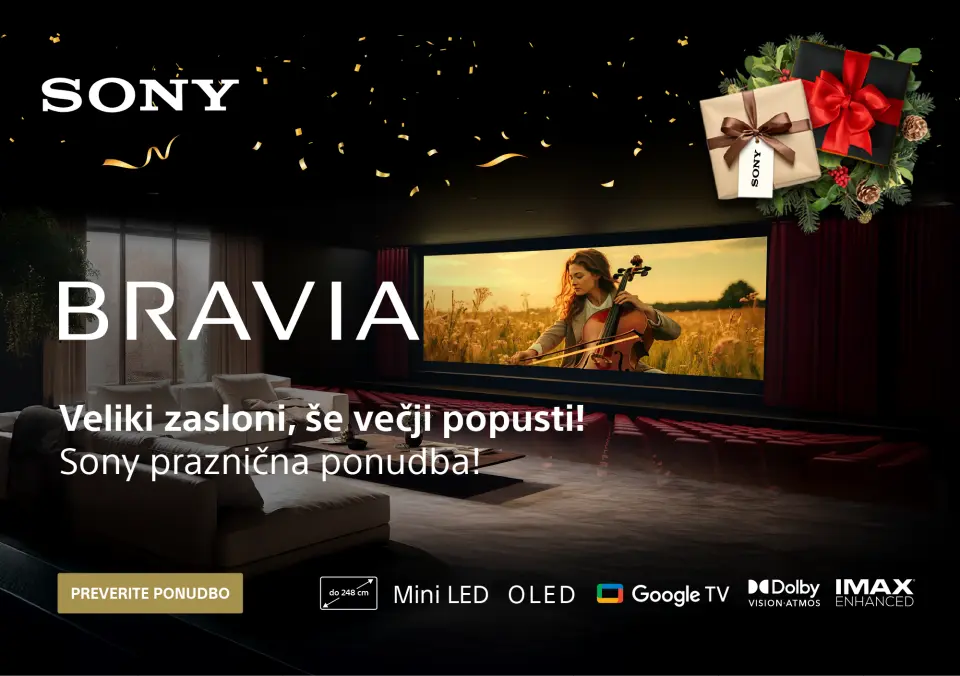 Veliki zasloni, še večji popusti!