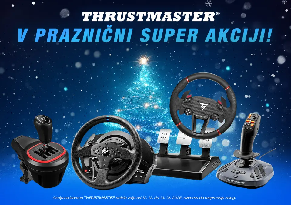 Thrustmaster v praznični super akciji!