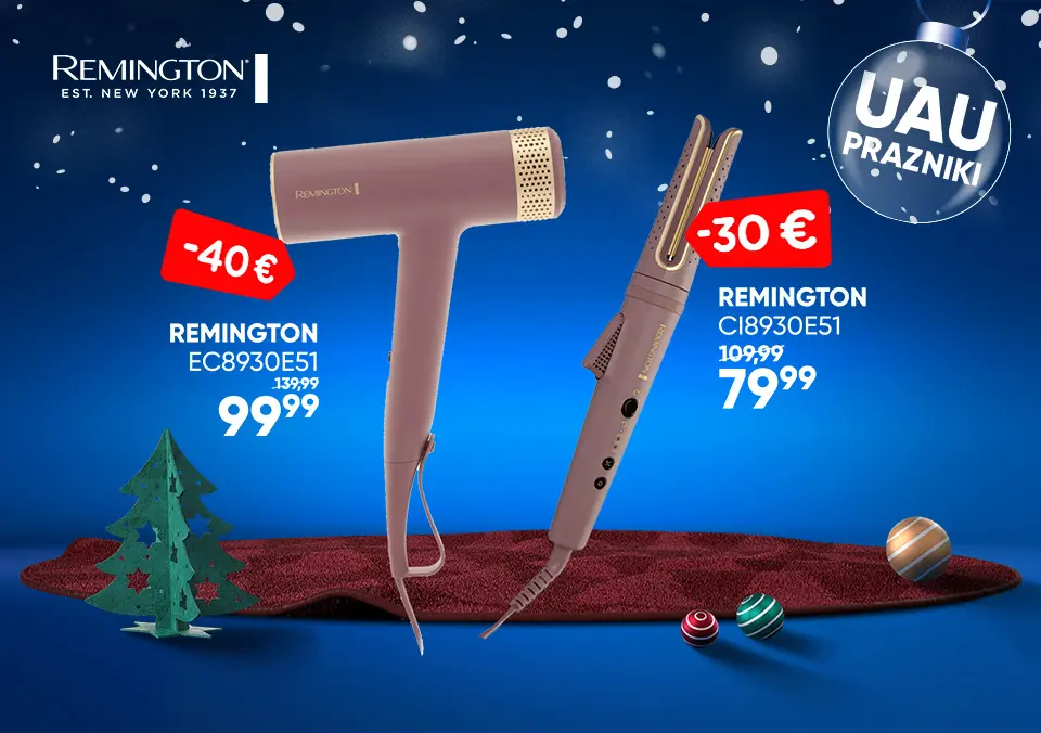 Ne zamudi Remington popustov!
