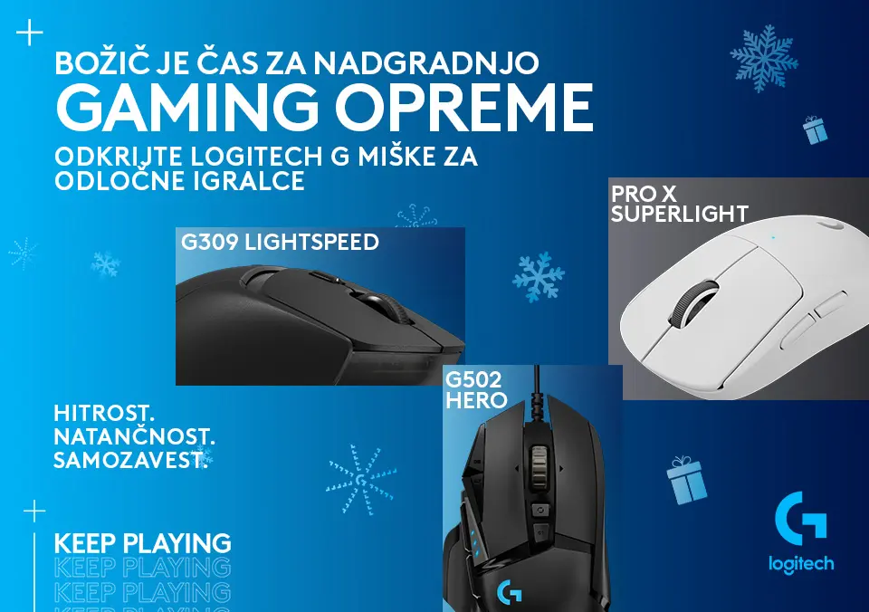 Božič je čas za nadgradnjo gaming opreme