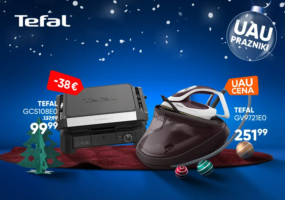 Izberi vrhunske aparate Tefal!