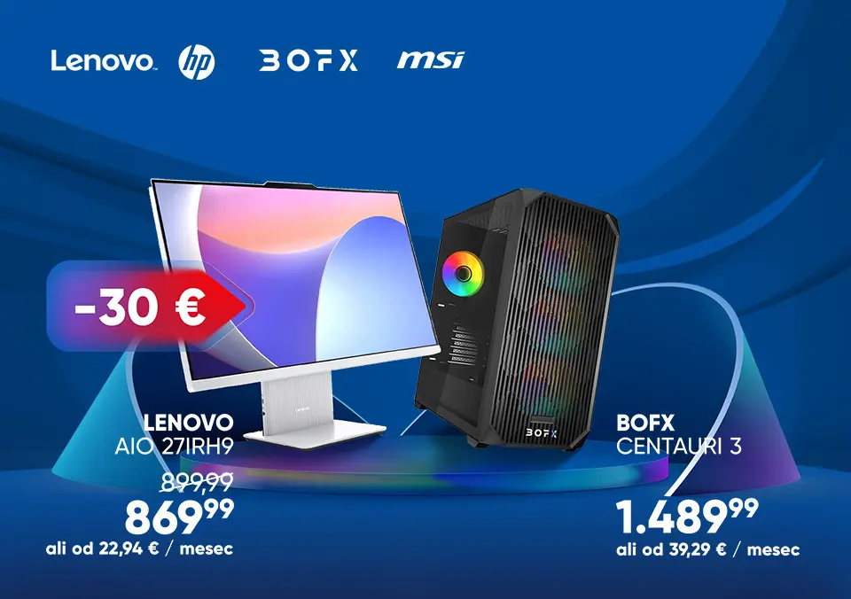 Odlične ponudbe namiznih računalnikov