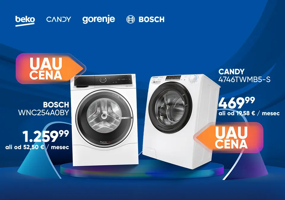 Pralno-sušilni stroji po najboljših cenah