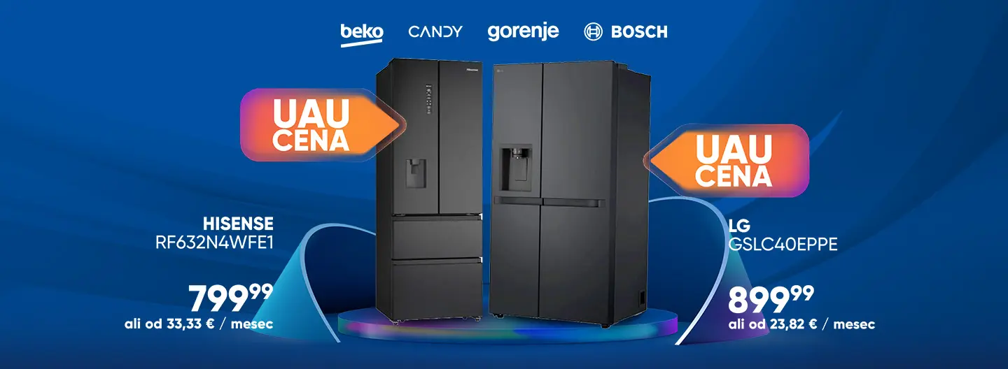 Veliki hladilniki, velike ugodnosti